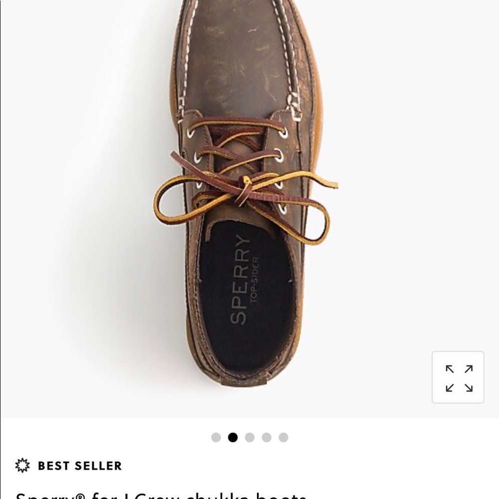 Sperry J Crew Chukka Boots- Brand New in Box
